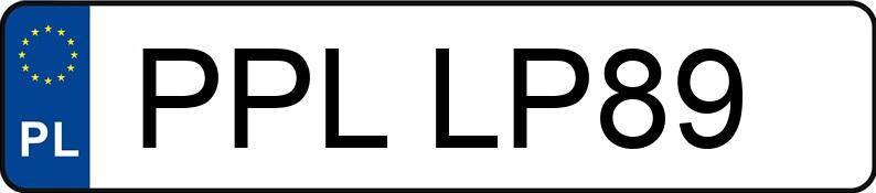 Numer rejestracyjny PPL LP89 posiada FIAT 500 1.2 MR`07 E5 Pop - PPLLP89