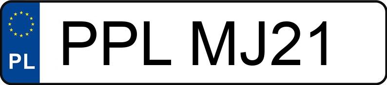 Numer rejestracyjny PPL MJ21 posiada HYUNDAI I20 - PPLMJ21 Numer rejestracyjny PPL MJ21 posiada HYUNDAI I20 - PPLMJ21