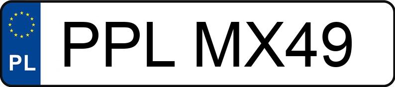 Numer rejestracyjny PPL MX49 posiada FIAT DUCATO - PPLMX49