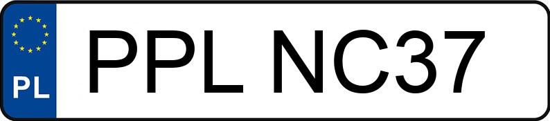 Numer rejestracyjny PPL NC37 posiada BMW 330i Kat. MR`01 E3 E46 X - PPLNC37 Numer rejestracyjny PPL NC37 posiada BMW 330i Kat. MR`01 E3 E46 X - PPLNC37