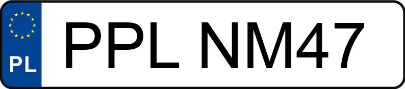 Numer rejestracyjny PPL NM47 posiada PEUGEOT 206 2.0 MR`98 S 16 - PPLNM47