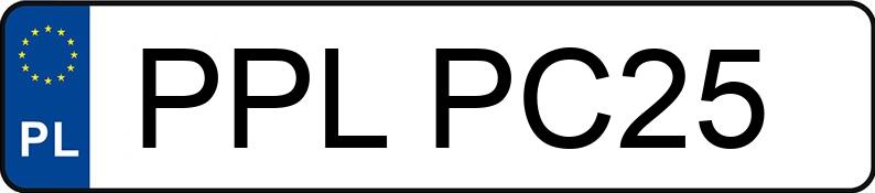 Numer rejestracyjny PPL PC25 posiada PEUGEOT 308 1.6 HDI MR`07 E4 Premium - PPLPC25