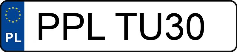 Numer rejestracyjny PPL TU30 posiada BMW 525D - PPLTU30 Numer rejestracyjny PPL TU30 posiada BMW 525D - PPLTU30
