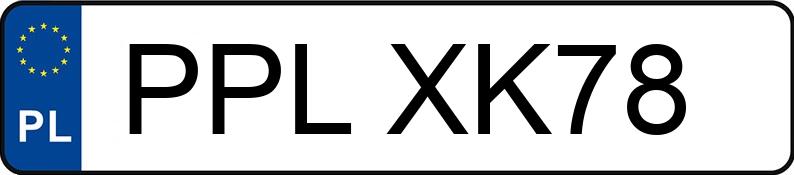 Numer rejestracyjny PPL XK78 posiada CITROEN C2 1.1 MR`03 E3 Confort - PPLXK78