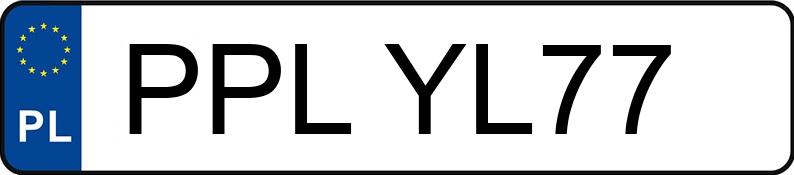 Numer rejestracyjny PPL YL77 posiada KIA CEE D - PPLYL77
