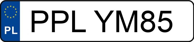 Numer rejestracyjny PPL YM85 posiada OPEL Insignia Sports Tourer 2.0 CDTI MR`08 E5 Insignia - PPLYM85