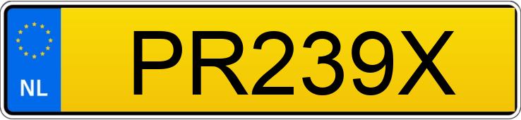 Il numero di registrazione PR239X ha AUDI Q2