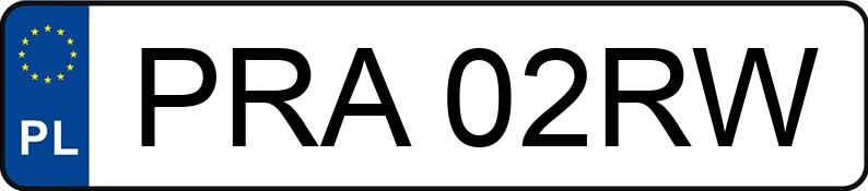 Numer rejestracyjny PRA 02RW posiada DODGE Stratus 2.5 Kat. ES Aut. - PRA02RW