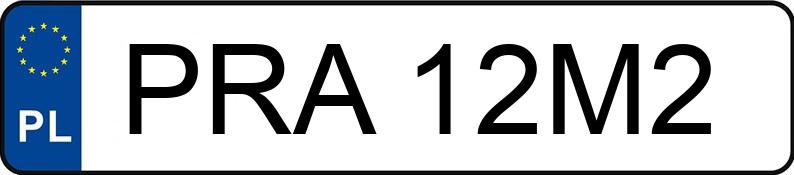 Numer rejestracyjny PRA 12M2 posiada MERCEDES-BENZ C 220 CDI MR`07 E4 204 Classic - PRA12M2