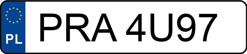 Numer rejestracyjny PRA 4U97 posiada RENAULT Clio III 1.5 dCi MR`05 E4 Extreme - PRA4U97