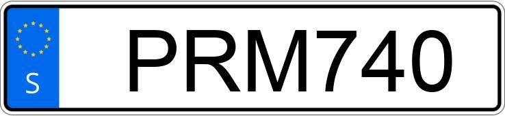 Numer rejestracyjny PRM740 posiada Kia Picanto