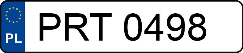 Registreringsnummeret PRT 0498 har MERCEDES-BENZ 210 2.5t 210 2.5t - PRT0498