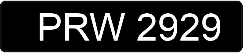 Numer rejestracyjny PRW 2929 posiada PEUGEOT J5 J 5 1400 (1300) - PRW2929