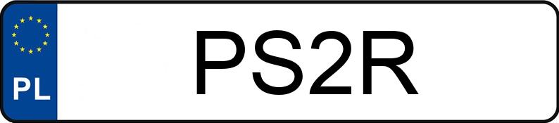 Numer rejestracyjny PS 2R posiada DODGE Grand Caravan 3.6 Kat. MR`11 SXT Aut. - PS2R