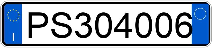 Numer rejestracyjny PS304006 posiada FIAT Panda 1a serie Numer rejestracyjny PS304006 posiada FIAT Panda 1a serie