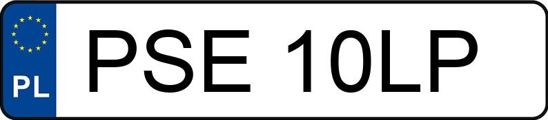 Numer rejestracyjny PSE 10LP posiada FIAT Bravo 1.9 JTD Kat. 100 SX - PSE10LP