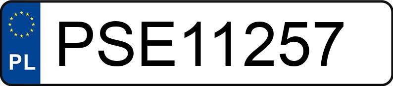 Numer rejestracyjny PSE 11257 posiada RENAULT CLIO - PSE11257 Numer rejestracyjny PSE 11257 posiada RENAULT CLIO - PSE11257