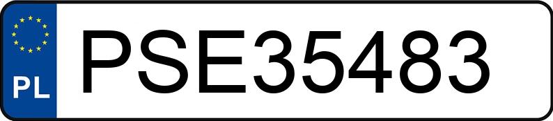 Numer rejestracyjny PSE 35483 posiada TOYOTA Celica 1.8 MR`00 E2 Celica 1.8 MR`00 E2 - PSE35483