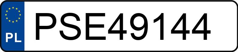 Numer rejestracyjny PSE49144 posiada BMW 530 Touring Diesel Kat. MR`01 E3 E39 530 Touring Diesel Kat. MR`01 E3 E39