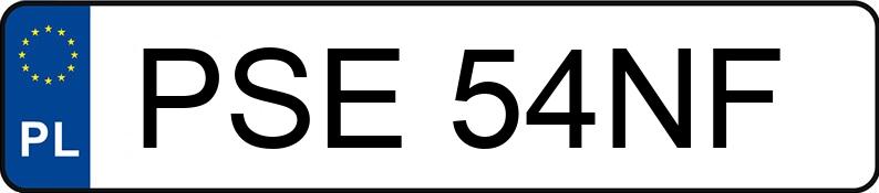 Numer rejestracyjny PSE 54NF posiada FORD Scorpio 2.0i MR`95 CLX - PSE54NF