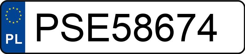 Numer rejestracyjny PSE 58674 posiada HONDA Civic 1.8 MR`12 E5 Comfort - PSE58674