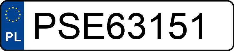 Numer rejestracyjny PSE 63151 posiada PEUGEOT 308 - PSE63151 Numer rejestracyjny PSE 63151 posiada PEUGEOT 308 - PSE63151