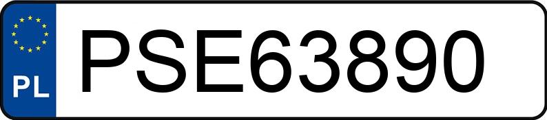 Numer rejestracyjny PSE 63890 posiada AIXAM S9 - PSE63890 Numer rejestracyjny PSE 63890 posiada AIXAM S9 - PSE63890