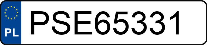 Numer rejestracyjny PSE 65331 posiada AUDI A3 1.8 TFSI MR`12 E6 8V Ambition - PSE65331 Numer rejestracyjny PSE 65331 posiada AUDI A3 1.8 TFSI MR`12 E6 8V Ambition - PSE65331