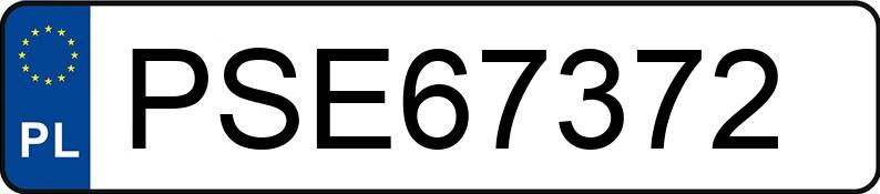Numer rejestracyjny PSE 67372 posiada FIAT TIPO - PSE67372 Numer rejestracyjny PSE 67372 posiada FIAT TIPO - PSE67372