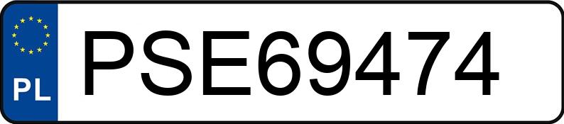 Numer rejestracyjny PSE 69474 posiada BMW 320 ED - PSE69474 Numer rejestracyjny PSE 69474 posiada BMW 320 ED - PSE69474
