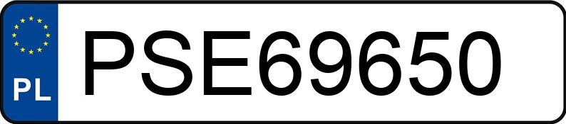 Numer rejestracyjny PSE 69650 posiada NISSAN NISSAN QASHQAI - PSE69650