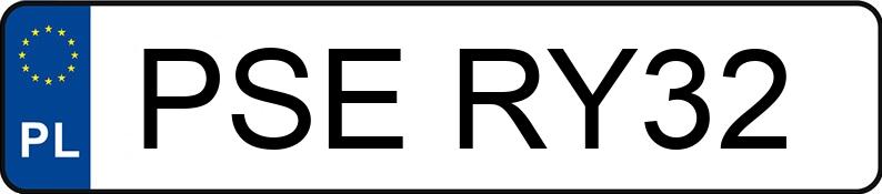 Numer rejestracyjny PSE RY32 posiada GILERA Enduro SMT - PSERY32