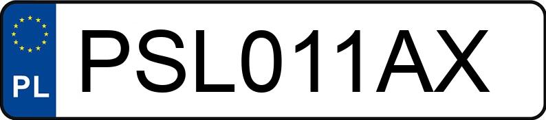 Numer rejestracyjny PSL 011AX posiada SUZUKI GRAND VITARA - PSL011AX