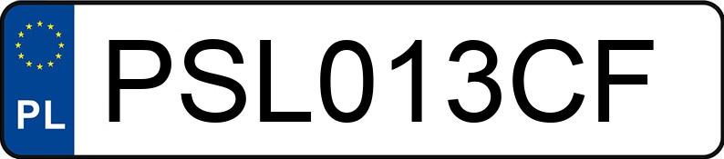 Numer rejestracyjny PSL 013CF posiada BMW 318 - PSL013CF