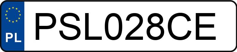 Numer rejestracyjny PSL 028CE posiada AUDI A6 - PSL028CE Numer rejestracyjny PSL 028CE posiada AUDI A6 - PSL028CE