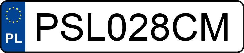 Numer rejestracyjny PSL 028CM posiada PEUGEOT 207 - PSL028CM Numer rejestracyjny PSL 028CM posiada PEUGEOT 207 - PSL028CM