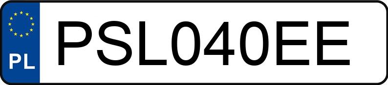 Numer rejestracyjny PSL 040EE posiada FORD TRANSIT CUSTOM - PSL040EE Numer rejestracyjny PSL 040EE posiada FORD TRANSIT CUSTOM - PSL040EE