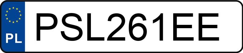 Numer rejestracyjny PSL 261EE posiada RENAULT ESPACE - PSL261EE