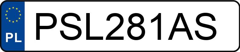 Numer rejestracyjny PSL 281AS posiada SKODA OCTAVIA - PSL281AS