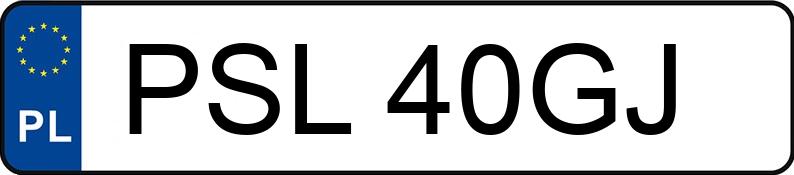 Numer rejestracyjny PSL 40GJ posiada FORD ORION 1.6 D - PSL40GJ Numer rejestracyjny PSL 40GJ posiada FORD ORION 1.6 D - PSL40GJ