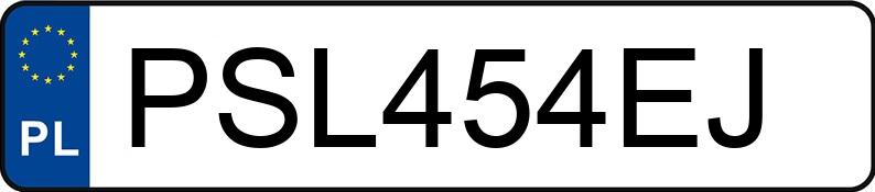 Numer rejestracyjny PSL 454EJ posiada BMW 118I - PSL454EJ