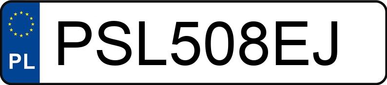 Numer rejestracyjny PSL 508EJ posiada PEUGEOT 208 MR`15 E6 Active - PSL508EJ