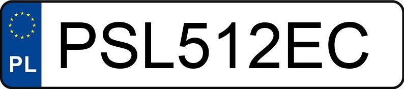 Numer rejestracyjny PSL 512EC posiada FORD FIESTA - PSL512EC Numer rejestracyjny PSL 512EC posiada FORD FIESTA - PSL512EC