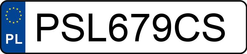 Numer rejestracyjny PSL 679CS posiada VOLKSWAGEN GOLF - PSL679CS