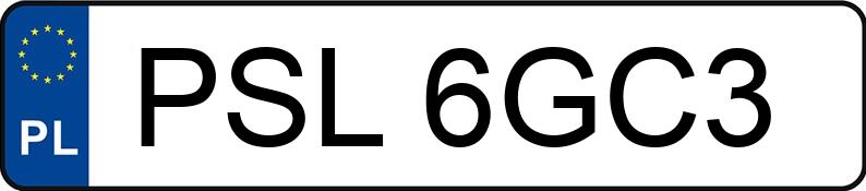 Numer rejestracyjny PSL 6GC3 posiada URSUS 3512 - PSL6GC3