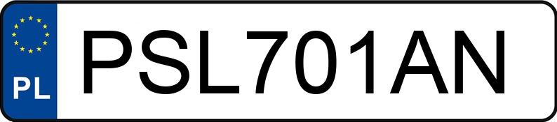 Numer rejestracyjny PSL 701AN posiada MERCEDES-BENZ C 220 - PSL701AN