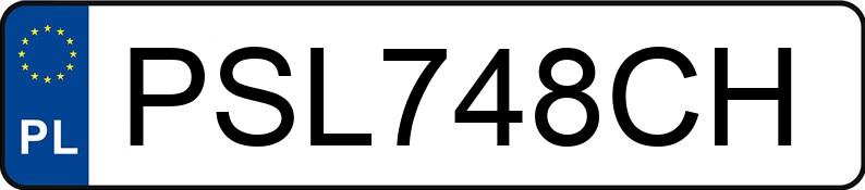 Numer rejestracyjny PSL 748CH posiada AUDI A4 - PSL748CH