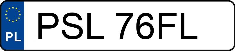 Numer rejestracyjny PSL 76FL posiada VOLKSWAGEN Golf II 1.6 Kat. GL - PSL76FL Numer rejestracyjny PSL 76FL posiada VOLKSWAGEN Golf II 1.6 Kat. GL - PSL76FL