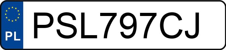 Numer rejestracyjny PSL 797CJ posiada SUZUKI SX4 - PSL797CJ Numer rejestracyjny PSL 797CJ posiada SUZUKI SX4 - PSL797CJ