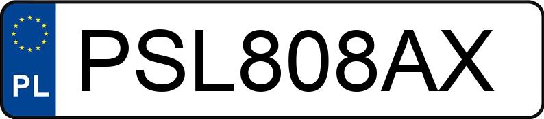 Numer rejestracyjny PSL 808AX posiada PEUGEOT 308 - PSL808AX
